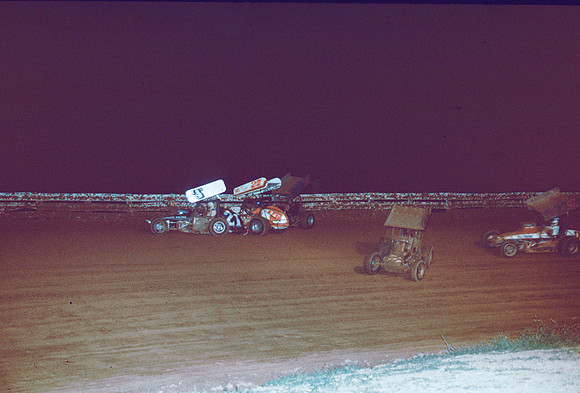 Sprint Car Wreck at Lincoln-6