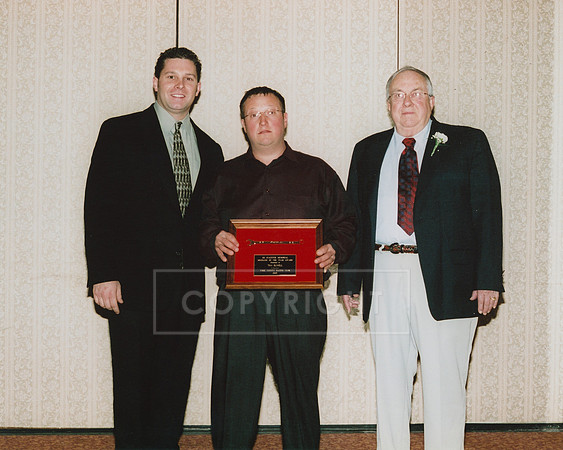 Lee Stauffer, Tim Elwell and Paul Miller YCRC HoF Banquet 2006