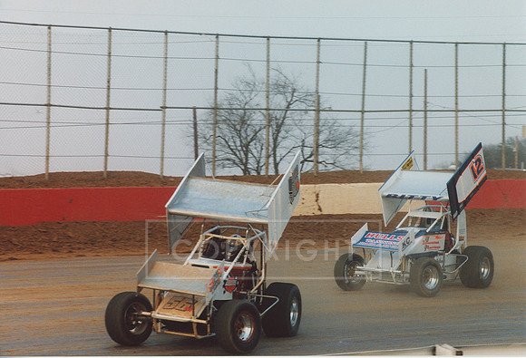 #56M Mark Zellers and #12 Unknown at Lincoln