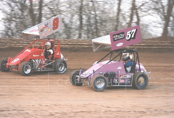 #9 Bill Ertel and #57 Mike