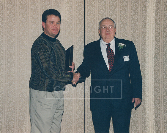 Mark Kinser and Paul Miller YCRC HoF Banquet 2004