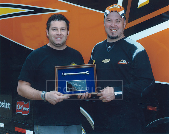 Lee Stauffer and Ricky Warner YCRC Ed Stauffer Memorial Mechanic of the Year Award 2007