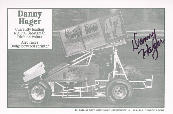 #47 Danny Hager Hero Card