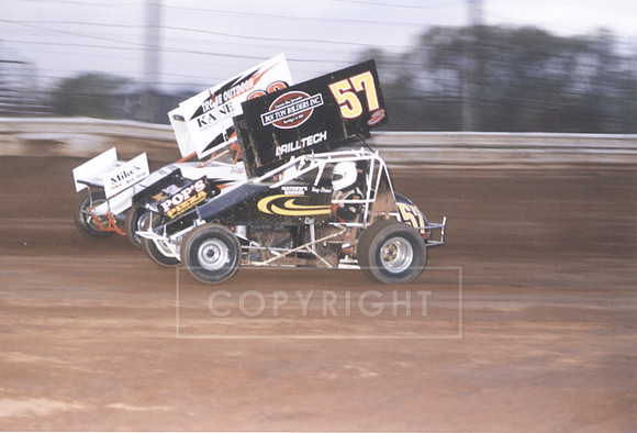 #39 TJ Stutts And #57 Unknown
