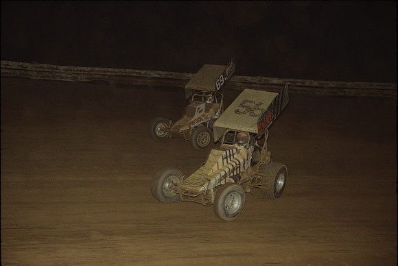 #56 Smokey Snellbaker and #69 Van May