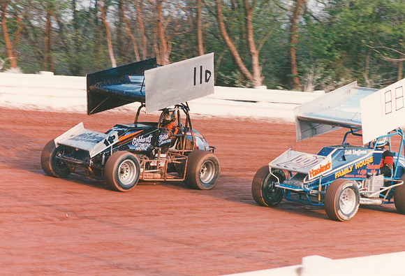 #110 Butch Duncan and #880 Keith Kauffman