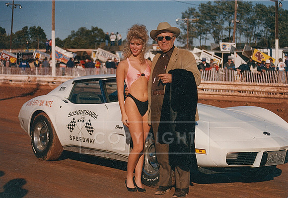 Unknown Beauty Queen and Promoter at Susquehanna