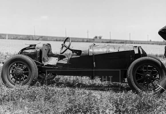 Joe Dawson Wreck at Indianapolis