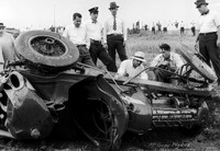 Frank McGurk Qualifying Wreck at Indianapolis
