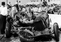 Overton Phillips Wreck at Indianapolis
