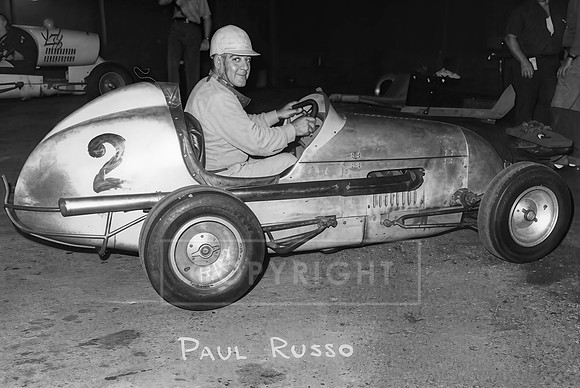 #2 Paul Russo in Ray Nichols Midget