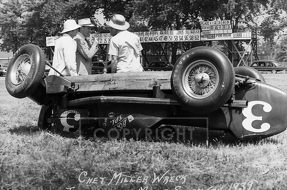 #3 Chet Miller Wreck at Indianapolis