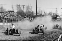 #14 Tommy Hinnershitz Gerber, Hank Rogers and Newt Myers at Reading