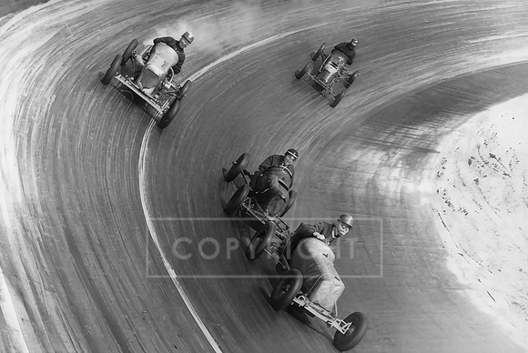 Red Remond, Mike Josephs, Ken Fowler and Tommy Hinnershitz at Nutley