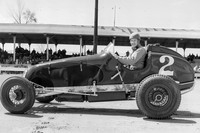 #2 Walt Brown in the Milt Marion Offy at Williams Grove