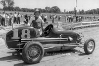 #18 Bill Schindler Mrs Ted Horn Offy at Williams Grove