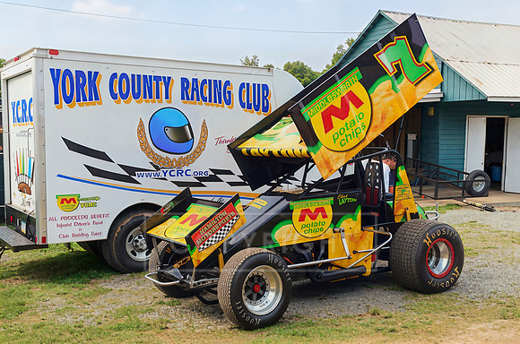 Chad Layton #7 and YCRC Truck