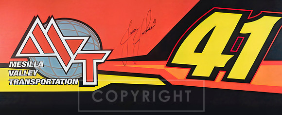 Jason Johnson Signed Panel