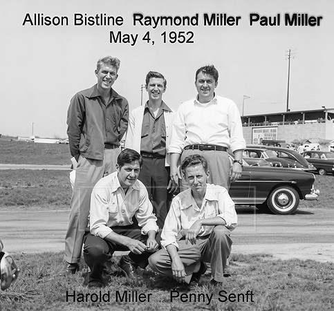 Allison Bistline, Raymond Miller, Paul Miller, Harols Miller and Penny Senft 5-4-52