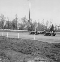 #1 Joe Sastellio, #8 Jiggs Peters and #9 Johnny Thomson Williams Grove 4-25-54