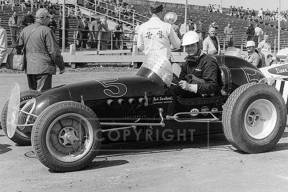 #5 Bob Sweikert Offy at Langhorne