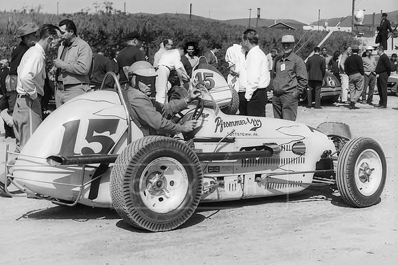 #15 Don Davis John Pfrommer Offy at Reading