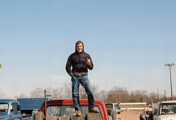 Race Fan at Williams Grove