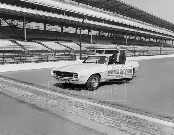 Chevrolet Camaro Pace Car Indianapolis Motor Speedway 1969