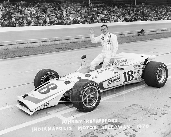 #18 Johnny Rutherford Indianapolis Motor Speedway 1970