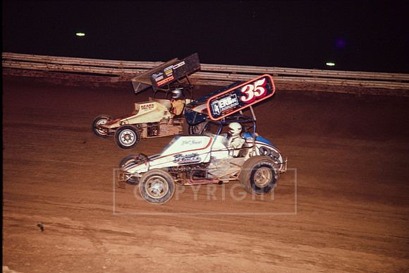 #0 Rick Ferkel and #35 Jay Myers at Lincoln-6
