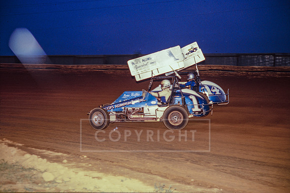 #1 Lynn Paxton and #14 Barry Camp at Williams Grove-6