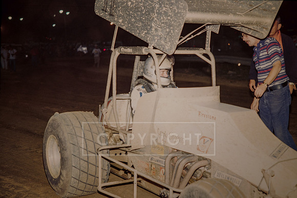 #11 Steve Kinser Winner at Penn National-6