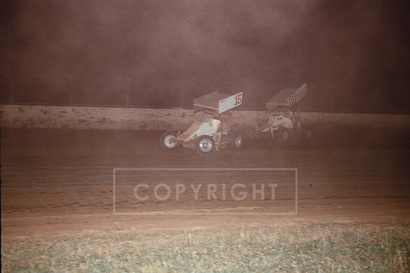 #15 Lee James and #69 Van May at Penn National-6