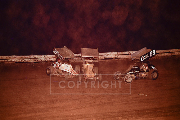 #21B Dave Brown and #2 Steve Siegel Wreck at Lincoln-7 (2)