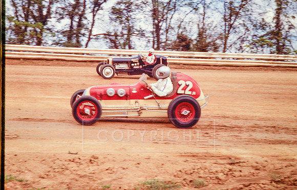 #22 Marlin Heller Sprint and #1 Unknown Sprint WGOT at Williams Grove-8