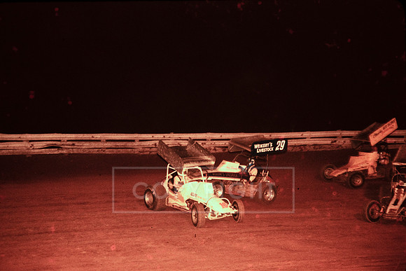 #28 Jim Fowler and #29 Jim Edwards Wreck at Susquehanna-4