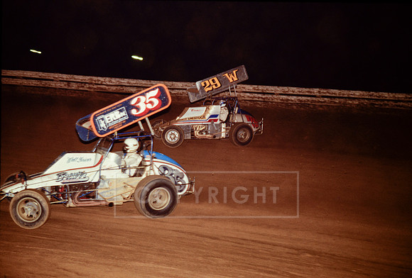 #35 Jay Myers and #29W Kramer Williamson at Lincoln-8