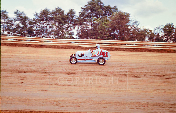 #41 Barney Barnes Midget WGOT at Williams Grove-8