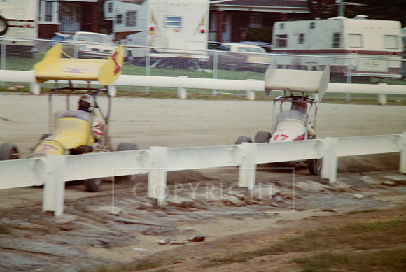 #X Lou Fray and #17 Smokey Snellbaker at York Fairgrounds-9