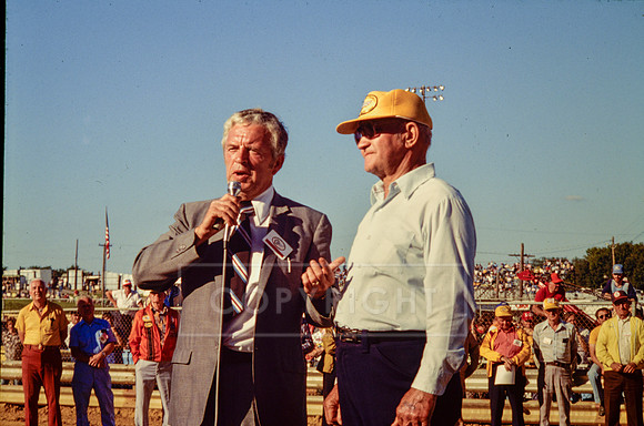 Carl Sweikert and Tommy Hinnershitz at Williams Grove-9