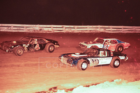 Late Model Action at Lincoln-3