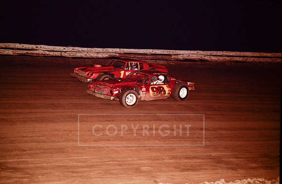 Late Model Action at Lincoln-8