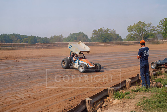 #14 Gary Turnbough and #9X Allen Senft Wreck at Port Royal-5
