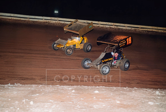 #19 Steve Smith Passes #0 Rick Ferkel at Lincoln-2
