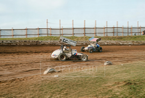 #22 Lee Smith and #39 Scott Ausherman