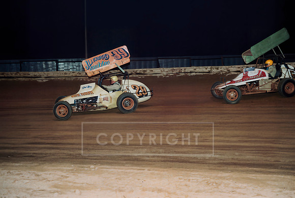 #28 Dub May and #56 Smokey Snellbaker at Williams Grove-4