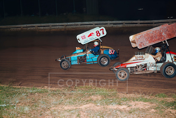 #87 Larry Krimes and #90 Jim Edwards-4