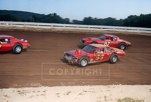 Late Model Action at Lincoln-3