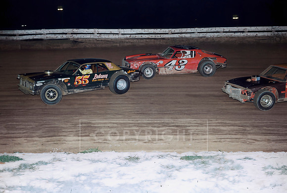 Late Model Action at Lincoln-4