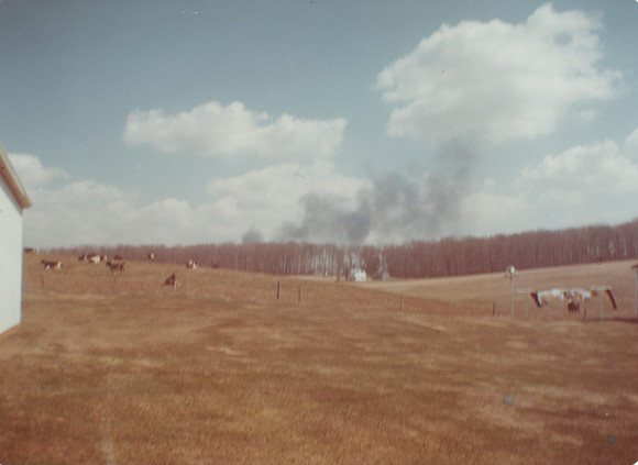 Alvin Keeny Barn Fire - 1981